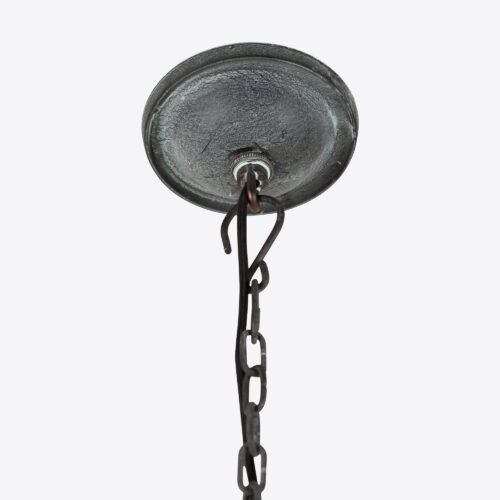 medium Byron hanging lantern - in verdigris bronze finish suitable for hallway entrance hall