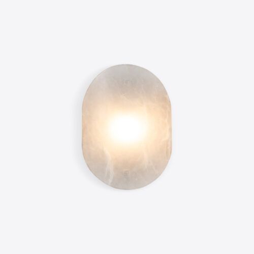Mosman alabaster wall sconce