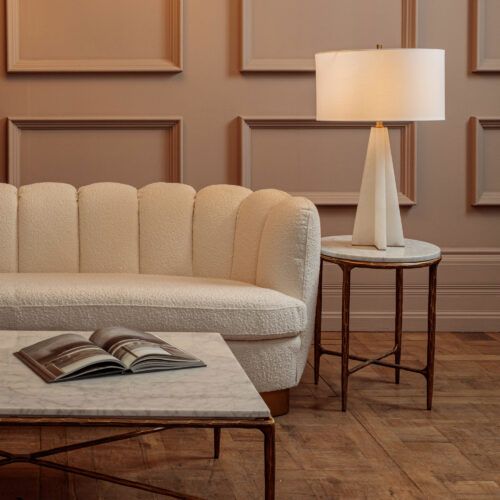 Mosman alabaster table lamp