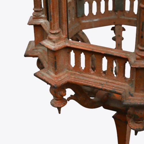 Rare 19th Century Gothic Italian Iron Lanterns