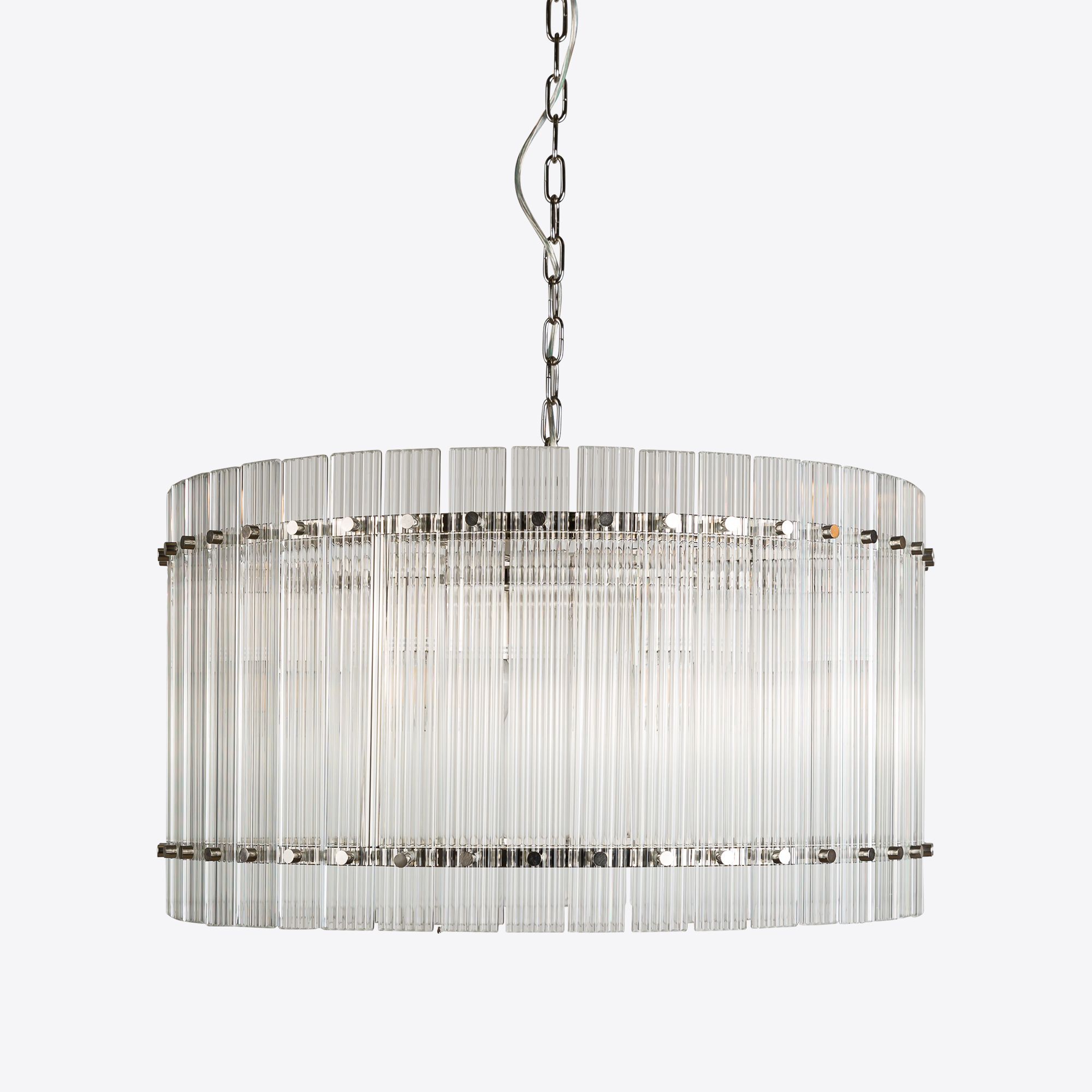 Nickel San Francisco Chandelier - 3 Sizes Available