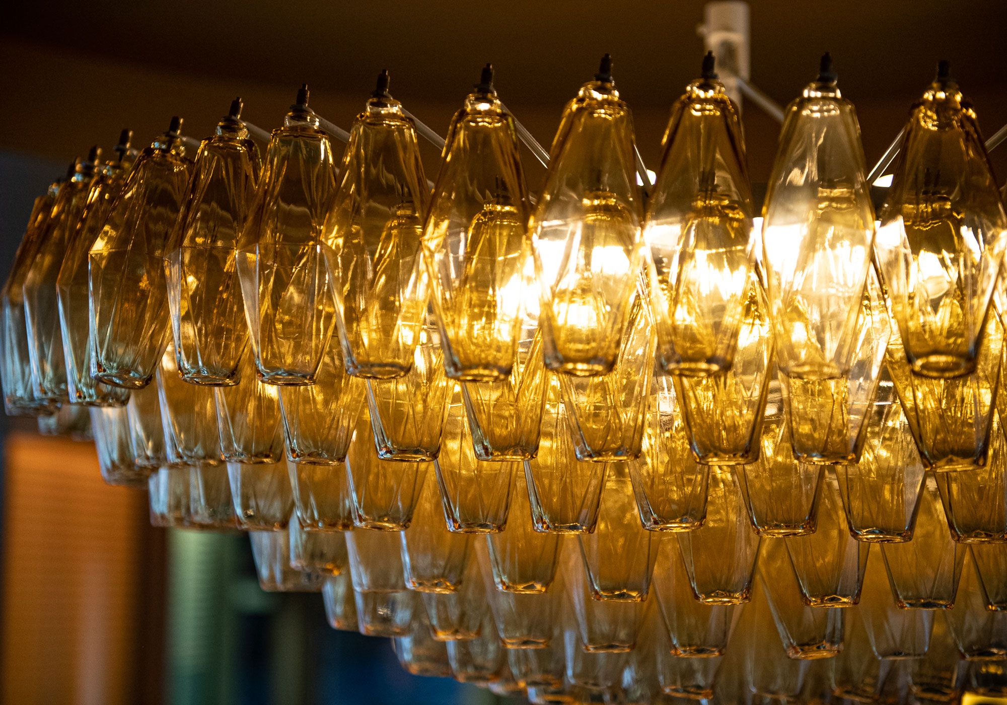 Murano glass chandelier