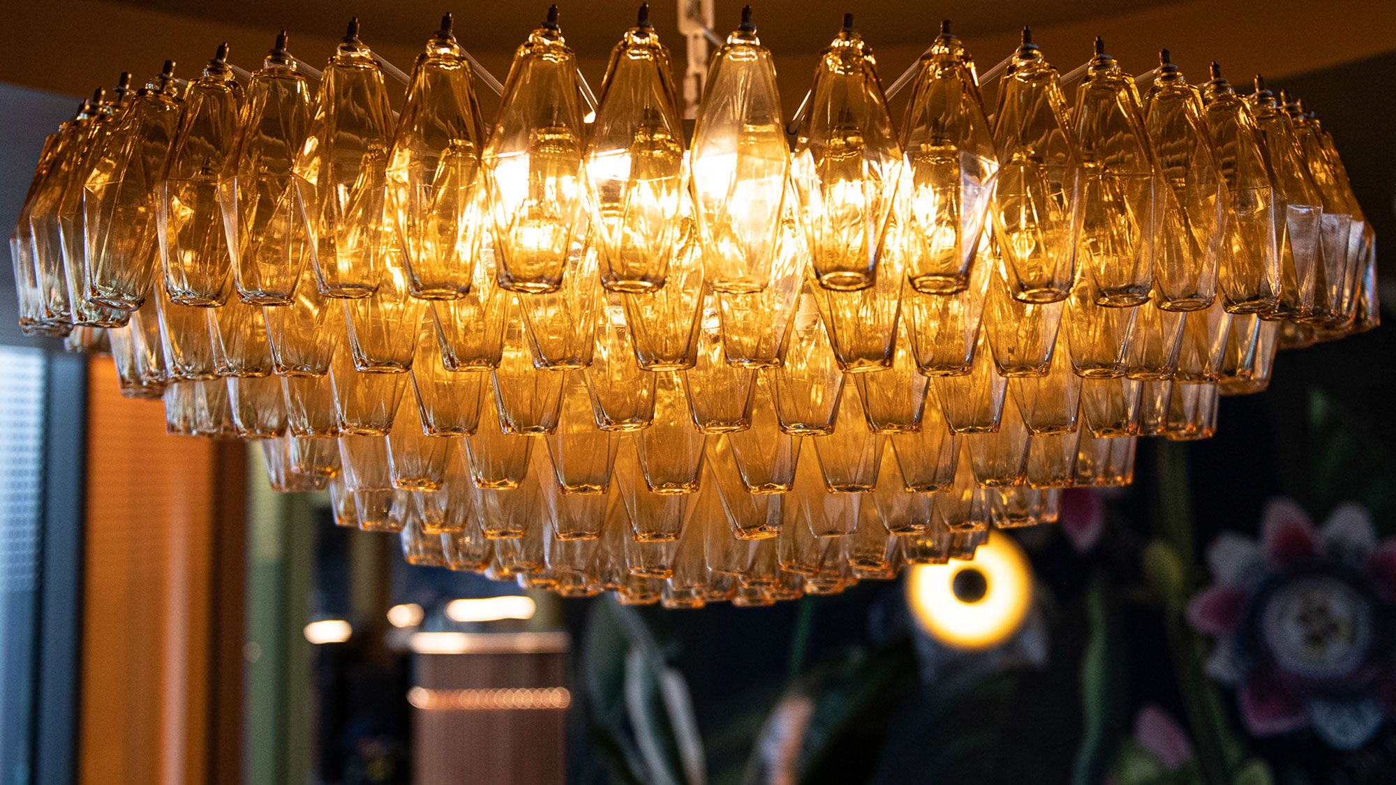 Murano glass chandelier