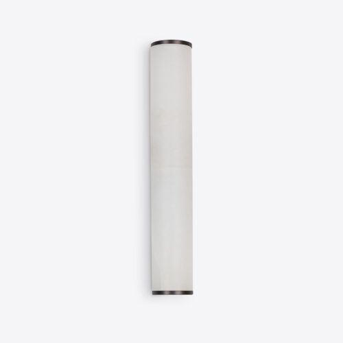 alabaster wall light slim minimal