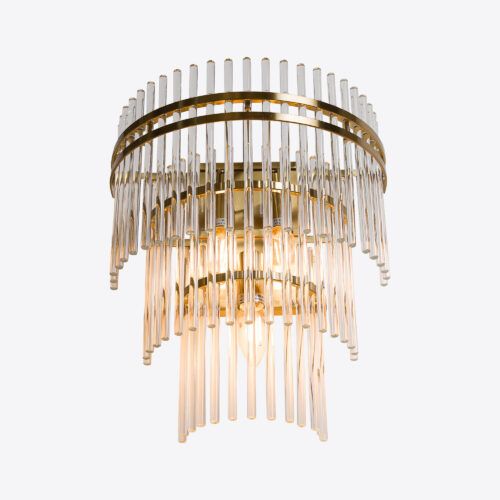 Waldorf wall light Art Deco tiered wall light