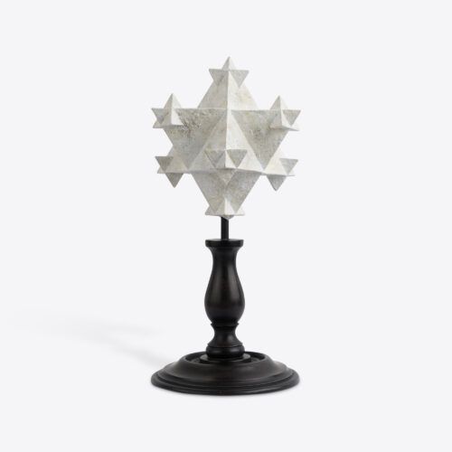 Sorcerer's stone on wooden stand