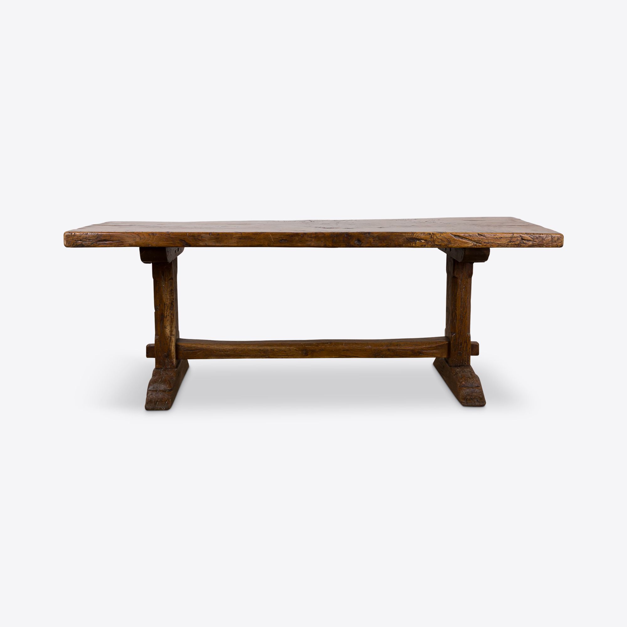 Serge Labégorre 26 Mid 19th Century French Farmhouse Dining Table