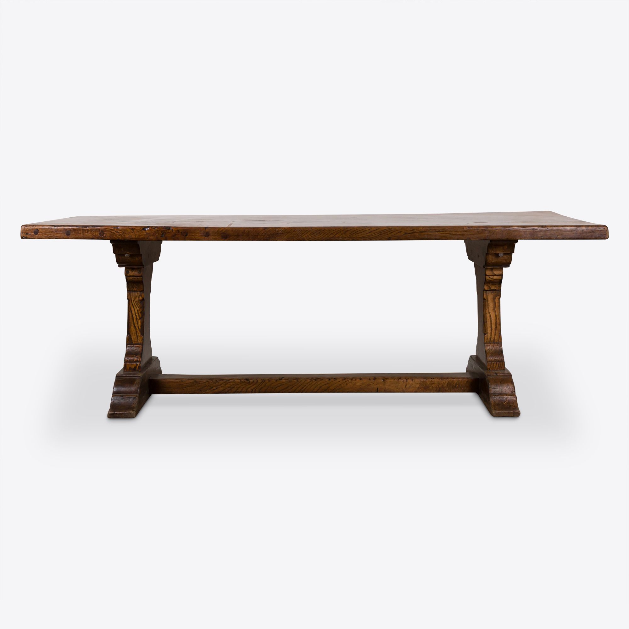 Serge Labégorre 27 Mid 19th Century French Farmhouse Dining Table