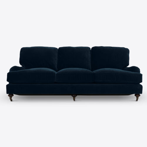 Baxter_sofa_rust_velvet_traditional_1_Royal Blue