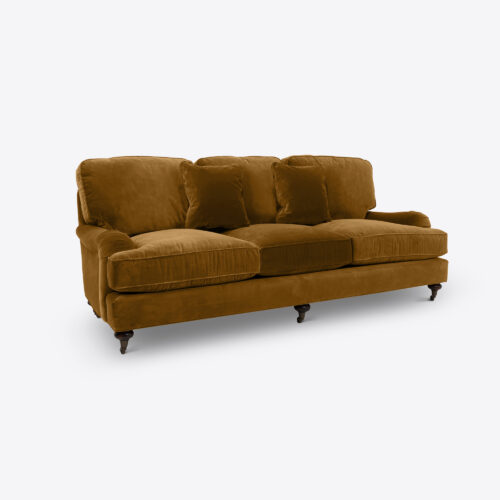 Baxter_sofa_rust_velvet_traditional_3_Mustard