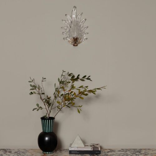 Fiore wall light - a flower design sconce suitable for bathroom use
