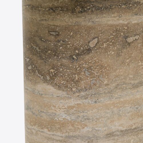 Argent travertine console table