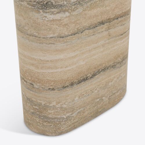 Argent travertine console table