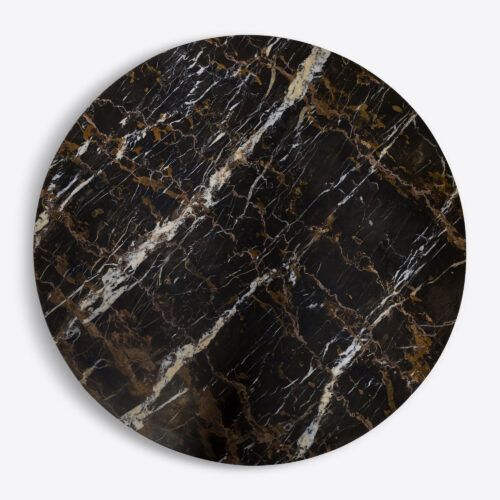 Oro coffee table in black gold marble