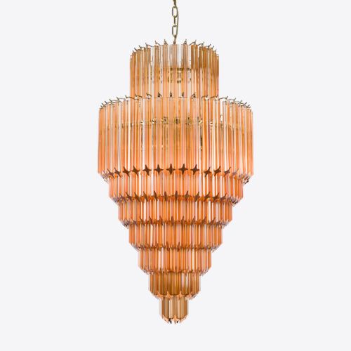 Raphael_chandelier_amber_murano_style_vintage_1