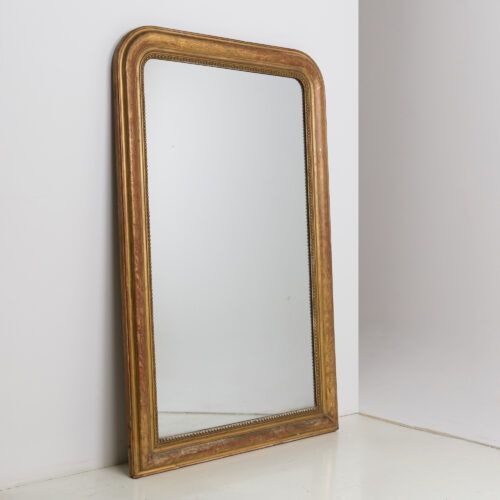 Antique French Louis Philippe Mirror - H 151cm