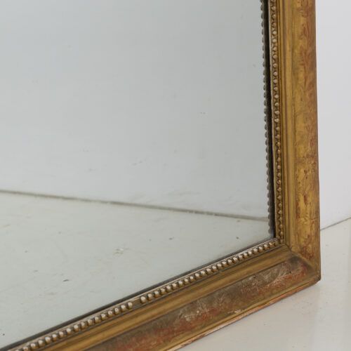 Antique French Louis Philippe Mirror - H 151cm
