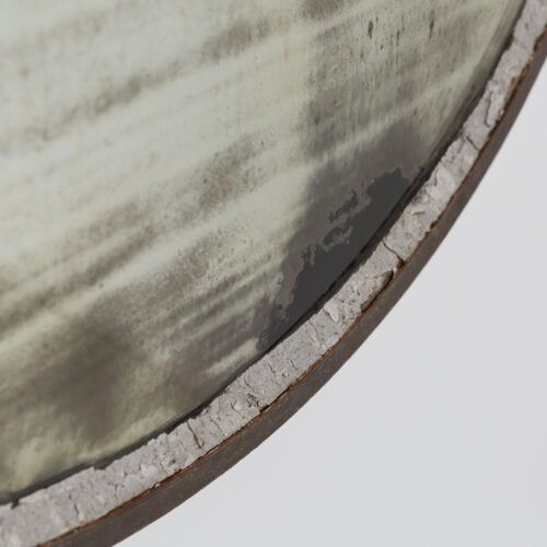 vintage convex railway mirror