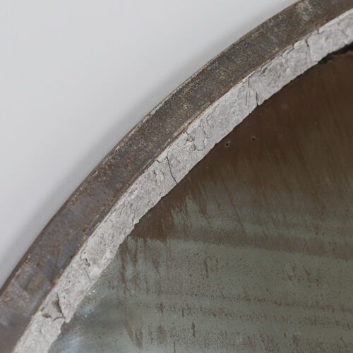 vintage convex railway mirror