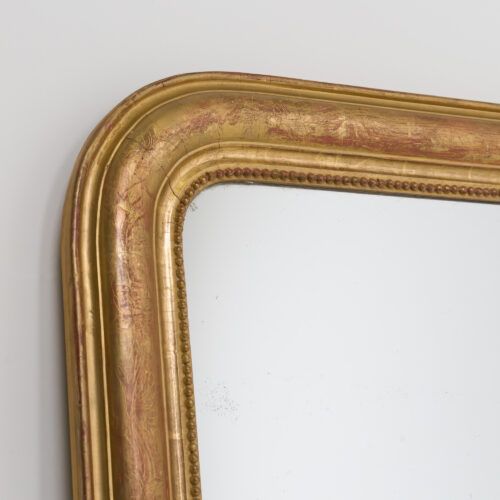Antique French Louis Philippe Mirror - H142cm