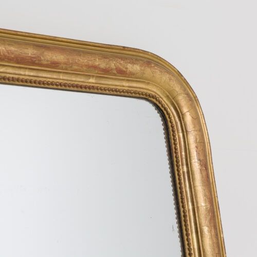 Antique French Louis Philippe Mirror - H142cm