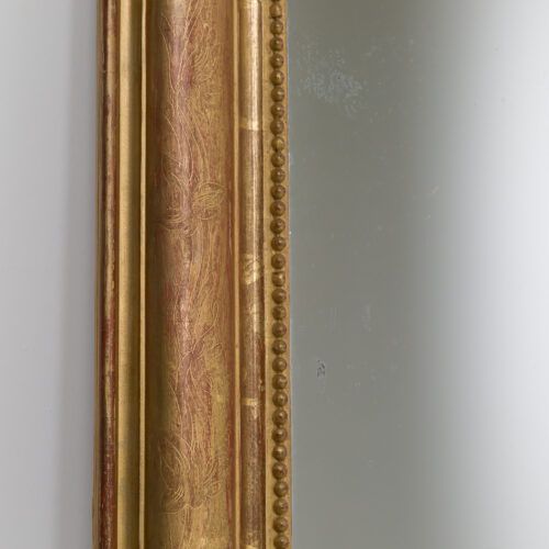 Antique French Louis Philippe Mirror - H142cm