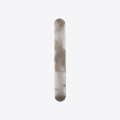 Medium alabaster Osaka wall light