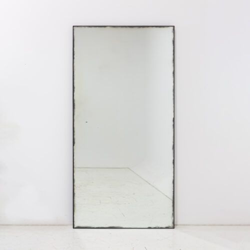 Albi Frameless Full Length Aged Glass Mirror