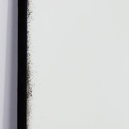 Albi 150 large square mirror with aged glass
