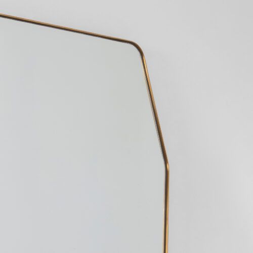 scudo wall mirror - Italian mid-century inspired mirror