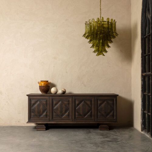 Antoine sideboard inspired by 17th 18th century antique coffer