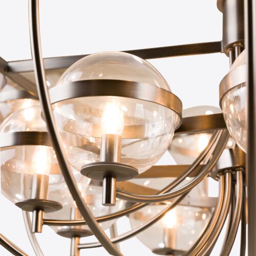 Cross_cHANDELIER_LIGHTING_STATEMENT_HUGE_CHROME_NICKEL_SPUTNIK_ IMG_3656