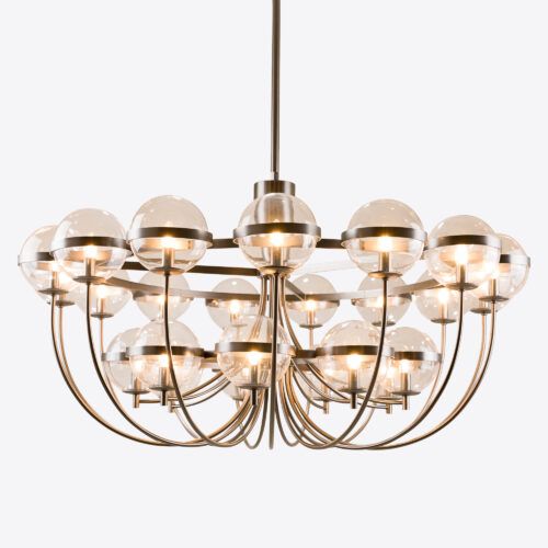 Cross_cHANDELIER_LIGHTING_STATEMENT_HUGE_CHROME_NICKEL_SPUTNIK_ IMG_3670